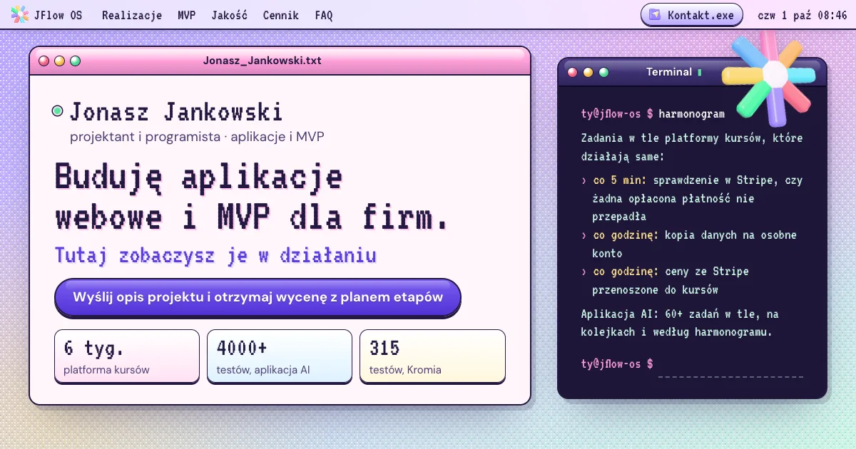 Demo aplikacji webowej